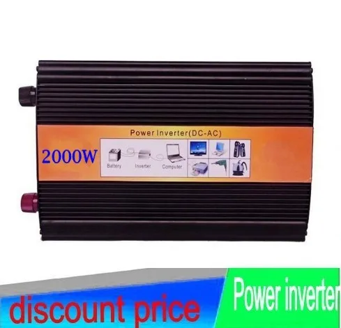 

4000W peak Pure sine wave inverter 2000W 220/220V 12/24VDC PV Solar Inverter, Power inverter, Car Inverter Converter