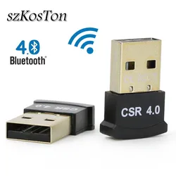 Adaptateur USB sans fil Bluetooth 4.0, Dongle récepteur Audio, transmetteur récepteur, adaptateur pour ordinateur Win 8 10 