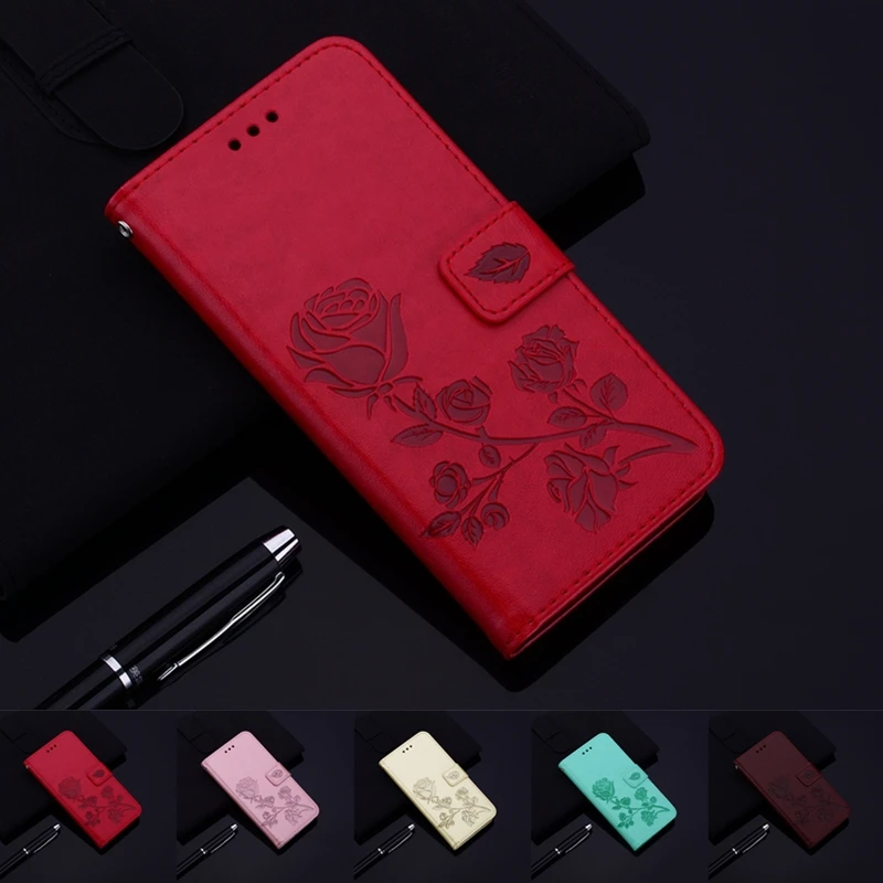 Кожаный чехол-книжка baisxst для Samsung Galaxy A6 Plus A7 A8 A9 2018 J2 Pro J4 J6 J8 | Мобильные телефоны и