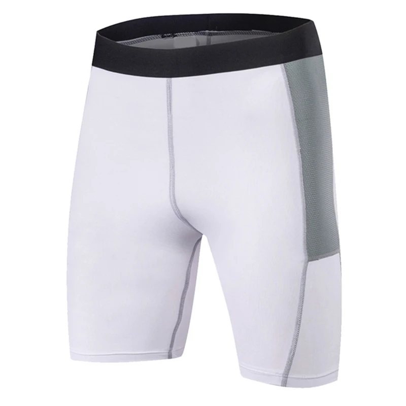 

Vertvie Men Running Short Sport Legging Quick Dry Compression Tights Skinny Gym Fitness Short Pant Training Sports Short Pants