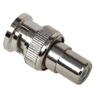 

BNC MALE TO RCA PHONO FEMALE CONNECTOR ADAPTER FOR CCTV CAMERA VIDEO CABLE P6