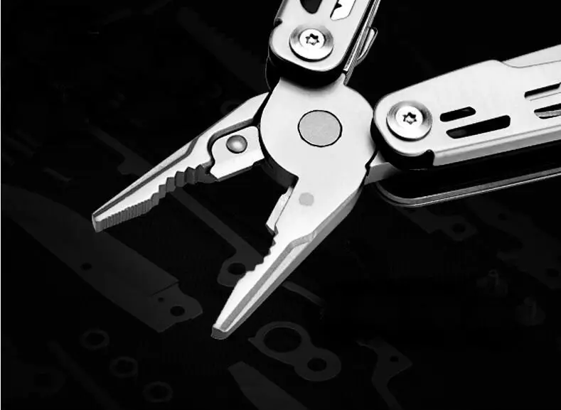 Multi tool combination Camping Tools set Folding knife Pliers,Scissors Screwdriver bits Fishing Blade Multi functional Pliers