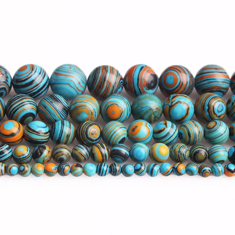 Stone-Blue-Malachite-Peacock-Stone-Round-beads-4-6-8-10-12MM-Loose (3)