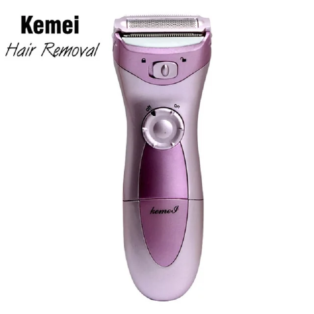 Washable Cordless Electric Tweezer Lady Facial Body Hair Razor Callus