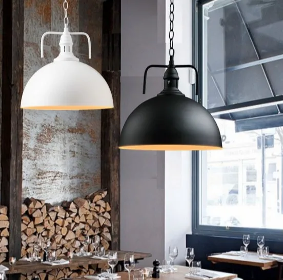 Industrial Loft Antique Lamp Edison Bulb Vintage Pendant Light Fixtures Iron Hanging Droplight For Dining Room Indoor Lighting