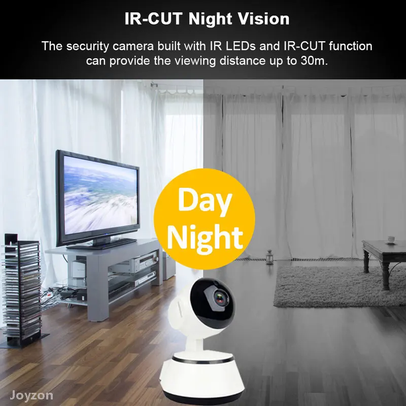 Беспроводная камера видеонаблюдения 1080P HD IP wi fi автоматическое слежение ночное