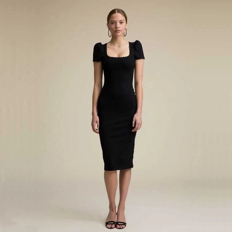 Оптовая продажа 2019 новые Для женщин черное платье с коротким рукавом, с вырезом на спине стильный и элегантный коктейль со знаменитостями в... Оптовая продажа 2019 новые Для женщин черное платье с коротким рукавом, с вырезом на спине стильный и элегантный коктейль со знаменитостями в...