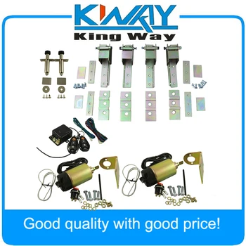 

Universal 2 Door Suicide Hidden Hinges Kit with 85 lbs Shaved Door Remote Kit