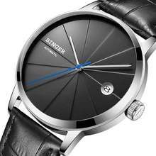 2017 BINGER Mens Watches Luxury Brand automatic mechanical Men Watch Sapphire Wrist Watch Male Japan Movemt reloj hombre 5079-7