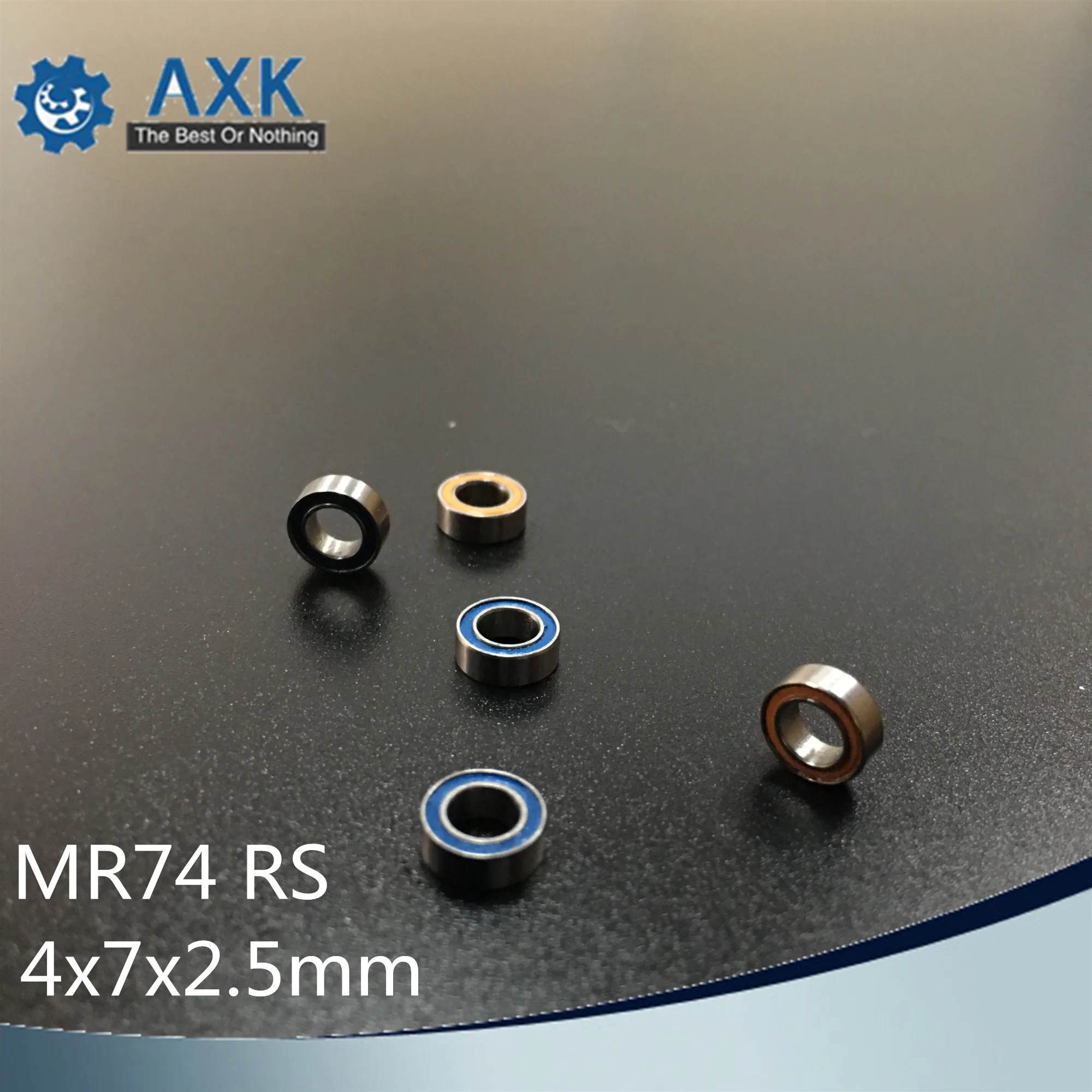 20 PCS MR117-2RS MR117RS 7x11x3 mm YELLOW Rubber Ball Bearing Bearings 7*11*3