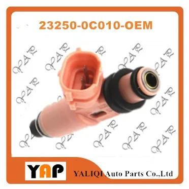 Новая Топливная форсунка(6) для FIT toyotalexus ES330 RX330 RX400h Highlander CAMRY Solara 3 MZFE 3.3L V6 23250-0A020 2002-2007