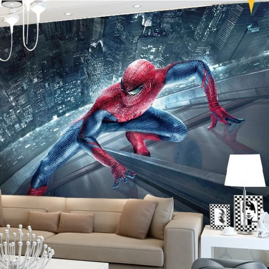 Spiderman 3d Wallpaper Beli Murah Spiderman 3d Wallpaper Lots From