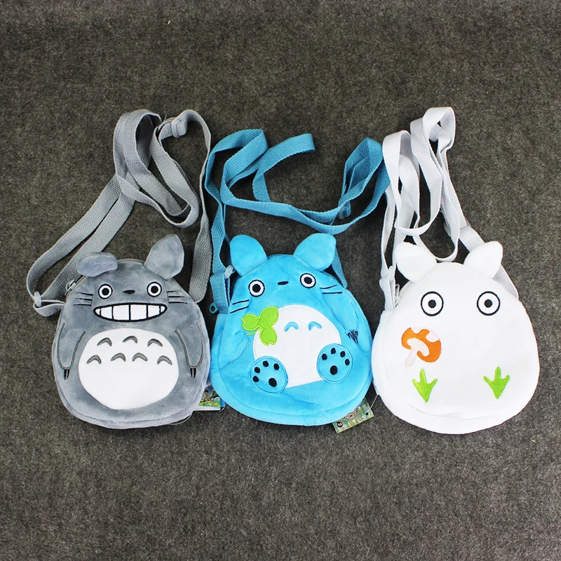 

3 Styles Totoro Plush Bag My Neighbour Totoro Kawaii Anime Plush Backpack