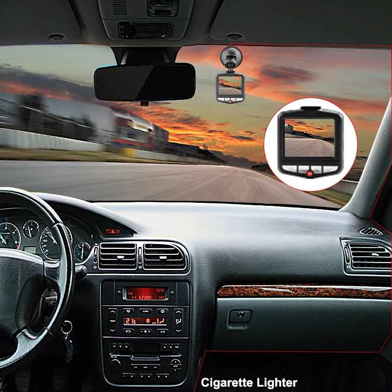 Dashcam Автомобильный видеорегистратор Full HD 1080P g сенсор ночное видение