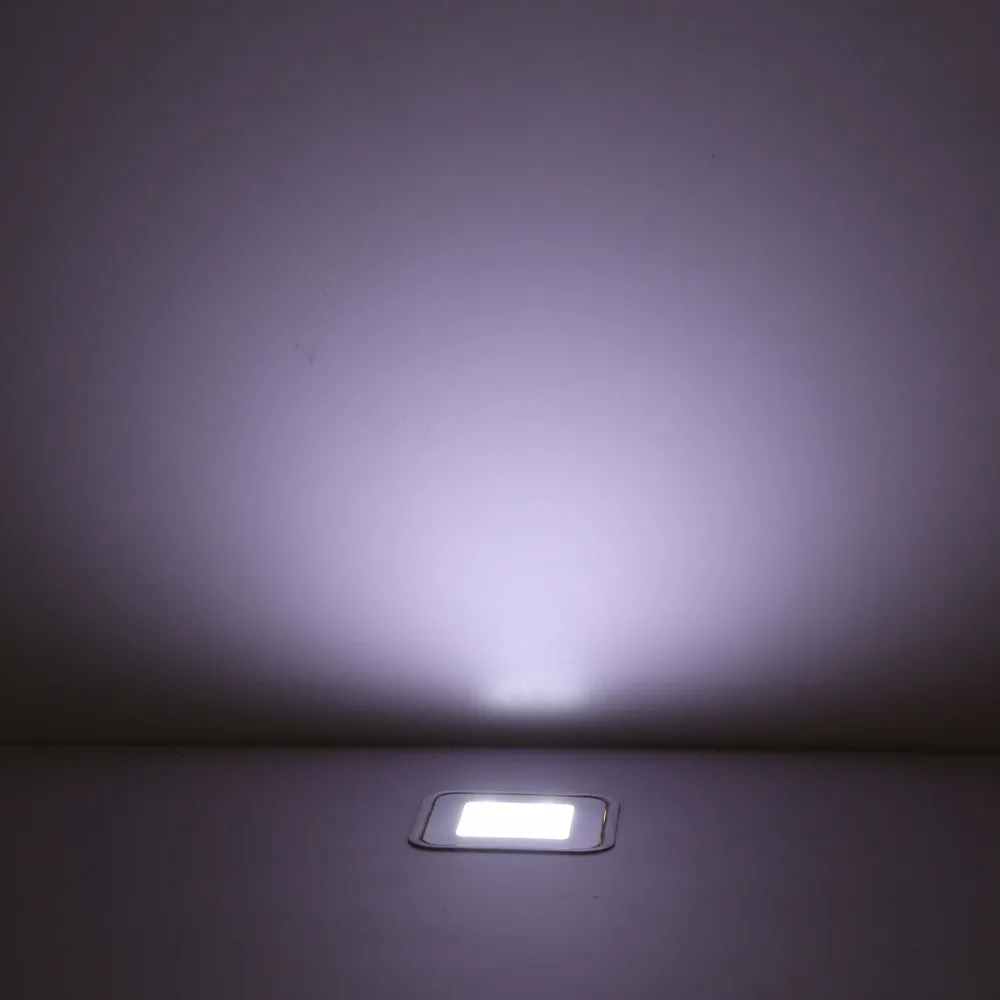 Luzes do Jardim Chão Levou Recesso Impermeável Lâmpada Shopping Centers Quadrado Hotéis Iluminação Decorativa 10 Pçs - Set B102-10 Dc12v 9 Cheap Lâmpadas subterrâneas