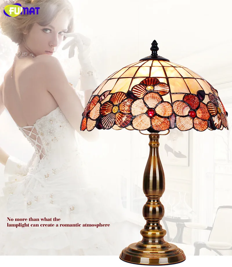 Shell Tiffany Table Lamp5