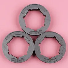 3pcs/lot Sprocket Rim For Husqvarna 394 254 257 266 268 281 288 357 359 365 372 181 Chainsaw 3/8 Pitch 7 Teeth Standard Spline chainsaw sprocket rim big 3 8 7t teeth for stihl ms361 381 660 husqvarna 51 55 268 282 365 clutch drum replaces parts 30pcs