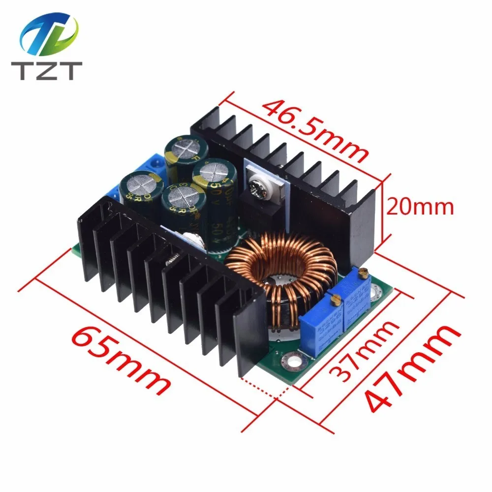Electric Unit High Quality C D C Cc Cv Buck Converter Step Down Power Module 7 32v To 0 8 28v 12a 300w Xl4016 Power Module Buck Convertercc Cv Aliexpress