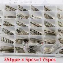 175 шт./лот 35 тип полный Выгравированный ключ линии для 2 в 1 весы Лиши ножницы зубы Заготовка ключа замка зажигания автомобиля Слесарные Инструменты