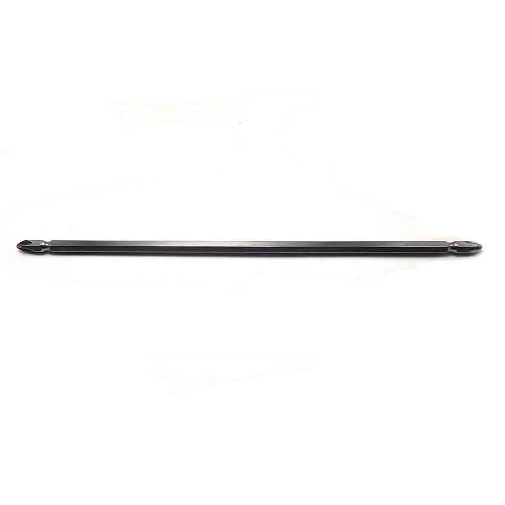 

HOEN 1pc 250mm 1/4"(6.35mm) S2 PH2 Double Ended Power Driver Bit Phillips Screwdriver Bit With Magnetic