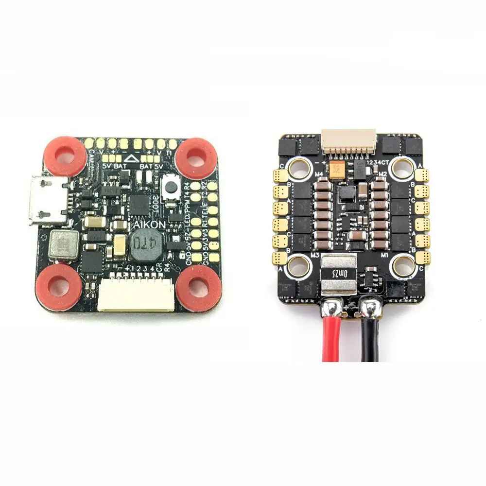 AIKON AK32 Flytower MINI STM32F405 Контроллер полета и 35A Blheli_32 2-6S Combo бесщеточный ESC для моделей RC ЗАПАСНЫЕ ЧАСТИ