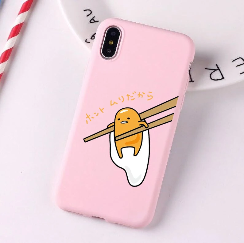 Милый Мягкий силиконовый чехол gudetama lazy egg для телефона huawei p30 pro lite p20 10 mate 20 honor 9