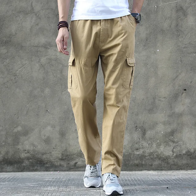 Clearance Promotion Work Pants Male 