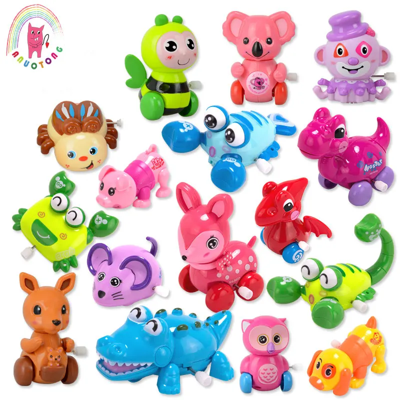 Amusing Baby Classic Cute Cartoon Animal Wind Up Toys Clockwork Kids