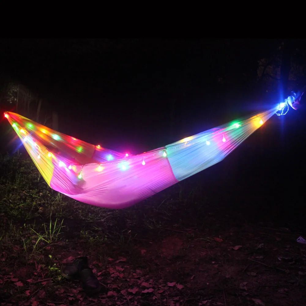 

LED Hammock Festival Hammock for night and Day 260*140cm