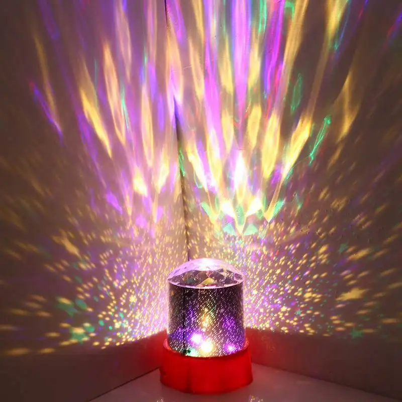 

LED Night Light Lamp Battery Romantic Diamond Star Starry Sky Mood Projector Night Lamps For Bedroom DC4.5V