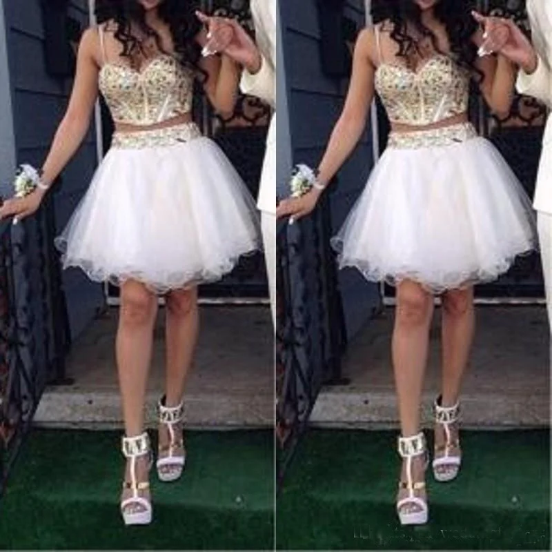 2016 Mini Short font b Cocktail b font font b Dress b font Two Pieces Sexy