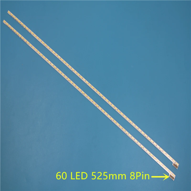 

New 2 PCS/lot 60LED 525mm LED strip for 42LS5600 42LS560T 42LS570S 42LS575S T420HVN01.0 LG Innotek 42Inch 7030PKG 60ea