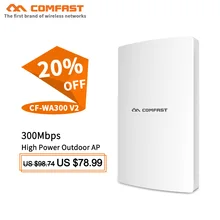 Высокая мощность 300 Мбит/с больше пользователей беспроводной открытый AP роутер 2,4G сетевой мост Wi-Fi ретранслятор сигнала Усилитель базовая станция AP CPE