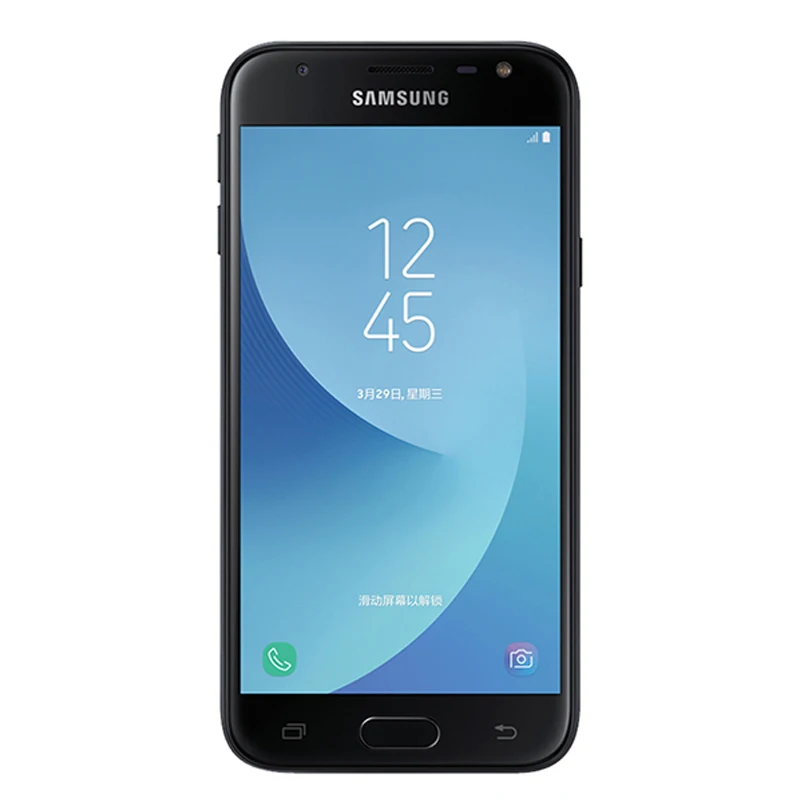 Оригинальный Samsung Galaxy J3 J3300(2017) четырехъядерный 5 0 дюйма 2 Гб ОЗУ 16 ПЗУ МП