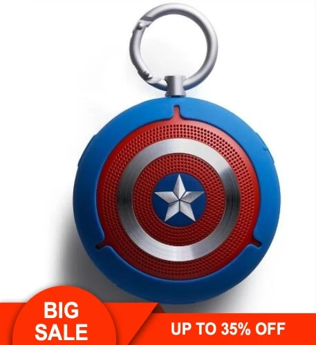 

Edifier M101 Wireless Bluetooth 4.1 Portable Captain America Outdoor Travel Speaker
