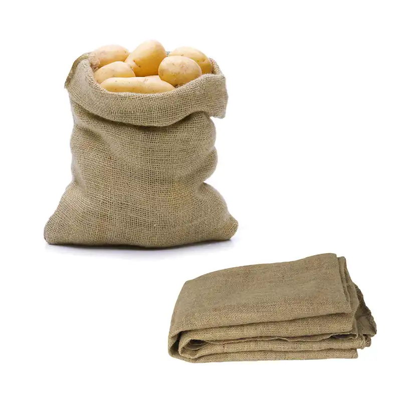 sac de pomme de terre en toile de jute