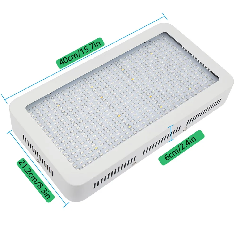 600 W/300 W светодиодный светать полный спектр красный + синий + белый + UV + IR AC85 ~ 265 V SMD5730 светодиодные лампы для растений светодиодный светильник