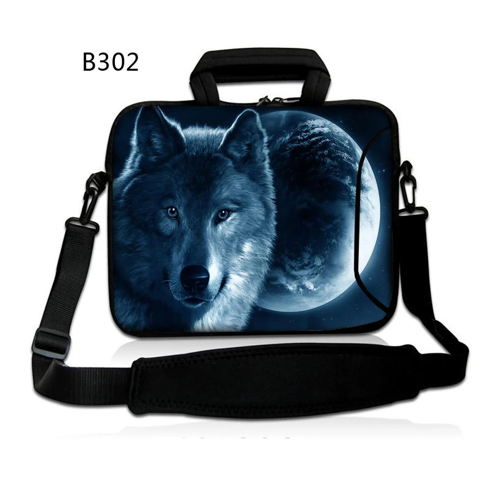 

Wolf laptop bag 13.3 inch of 14 inch 15.6 inch shoulder of 17.3 inch laptop bag student Bag suitable for men and women