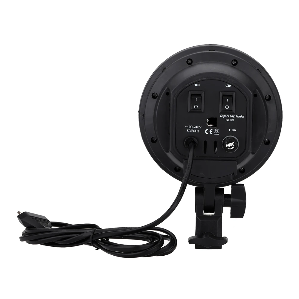 Andoer 4 в 1 E27 Socket Softbox фотографический светильник основание лампы держатель адаптер