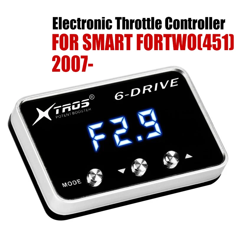  Car Electronic Throttle Controller Racing Accelerator Potent Booster For SMART FORTWO(451) 2007-201 - 33007456834