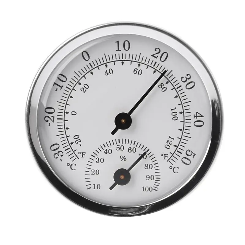Wall Mounted Temperature Humidity Meter Thermometer &amp Hygrometer For Sauna Room Household | Инструменты