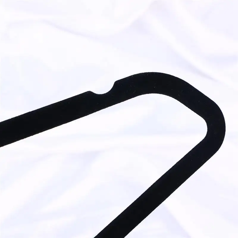 20 штук Нескользящие вешалки обтекаемой формы тяжелых вешалка двойного назначения вешалка для одежды