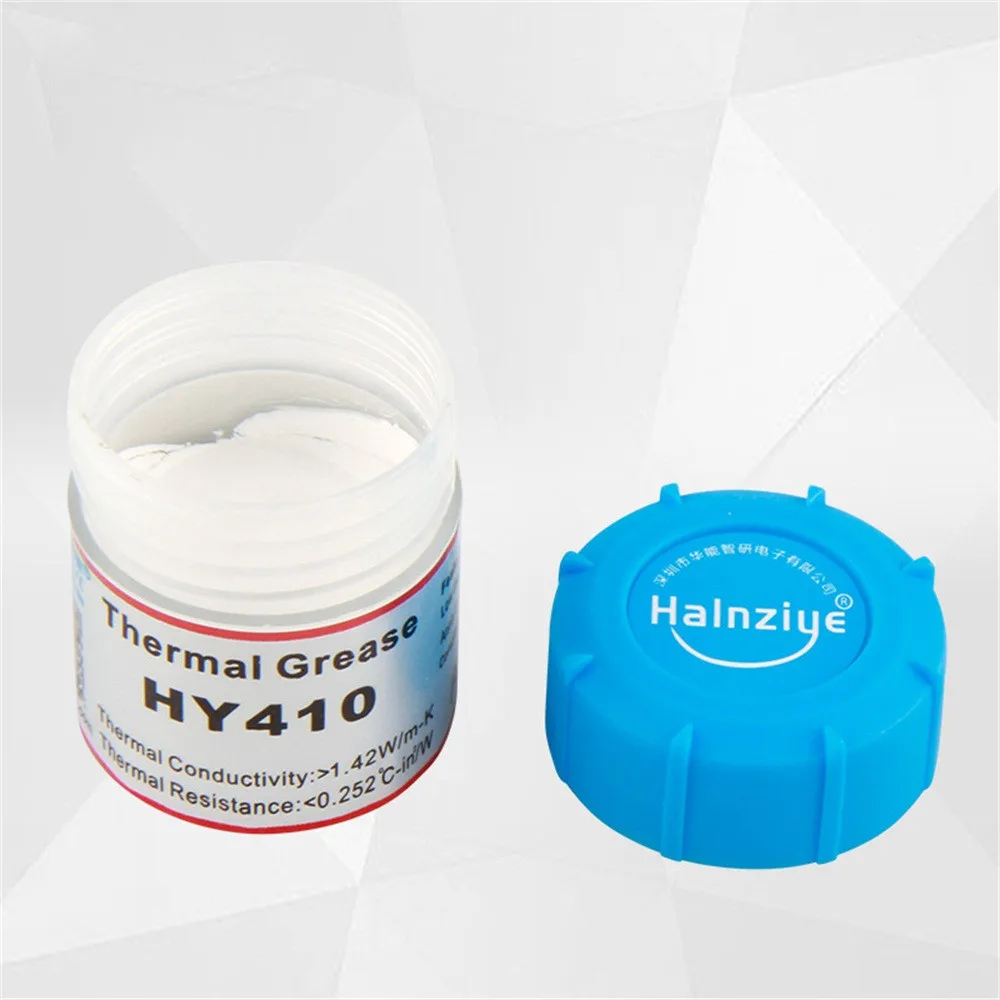 

Thermal Grease Paste For CPU GPU VGA Chipset Cooling Heatsink 10g Silver Gold White HY410 HY610 HY710 Dropshipping 2018