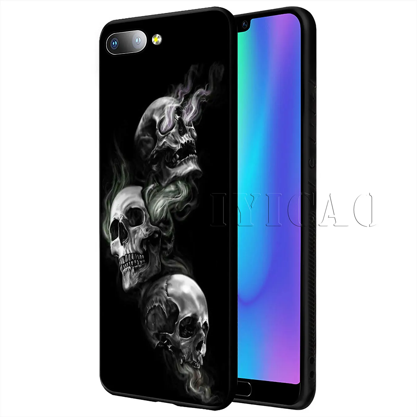 Силиконовый мягкий чехол IYICAO для Huawei P20 Pro P10 P8 P9 Lite Mini 2017 P Smart 2019|Бамперы| |