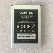 Oukitel U7 MAX Battery 100% Original 2500mAh Backup Battery Replacement For Oukitel U7 MAX Mobile Phone