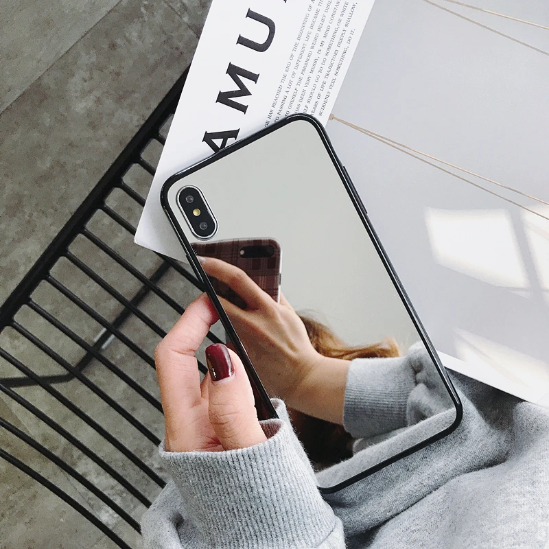 Роскошные зеркальные чехлы для телефонов Samsung J4 J6 2018 J2 J5 Prime A5 A7 J7 2017 силиконовый