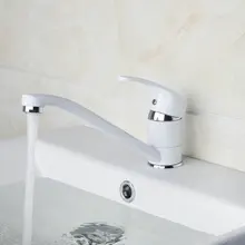 Е-пак ouboni кухонный кран Cozinha torneira хром поворотный бортике 92276 одно отверстие Смесители, смесители и краны