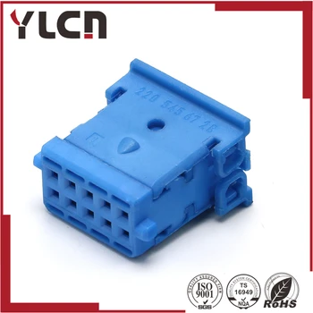 

High Quality electric 10pin female auto housing plug, plastic wire cable harness connector