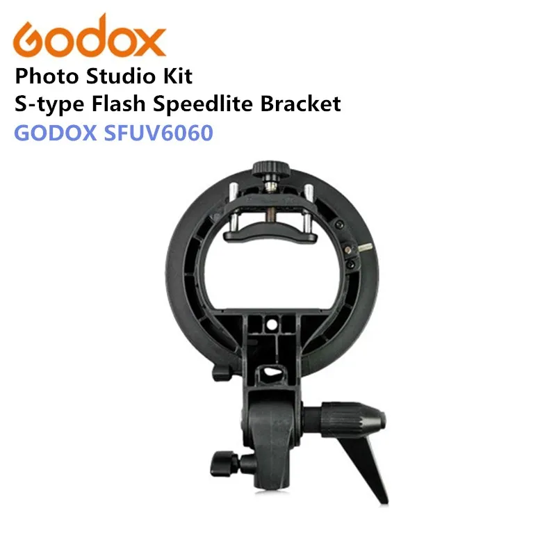 

Godox SFUV6060 Professional 2-in-1 Photo Studio Kit 60 x 60cm Softbox with S-type Flash Speedlite Bracket