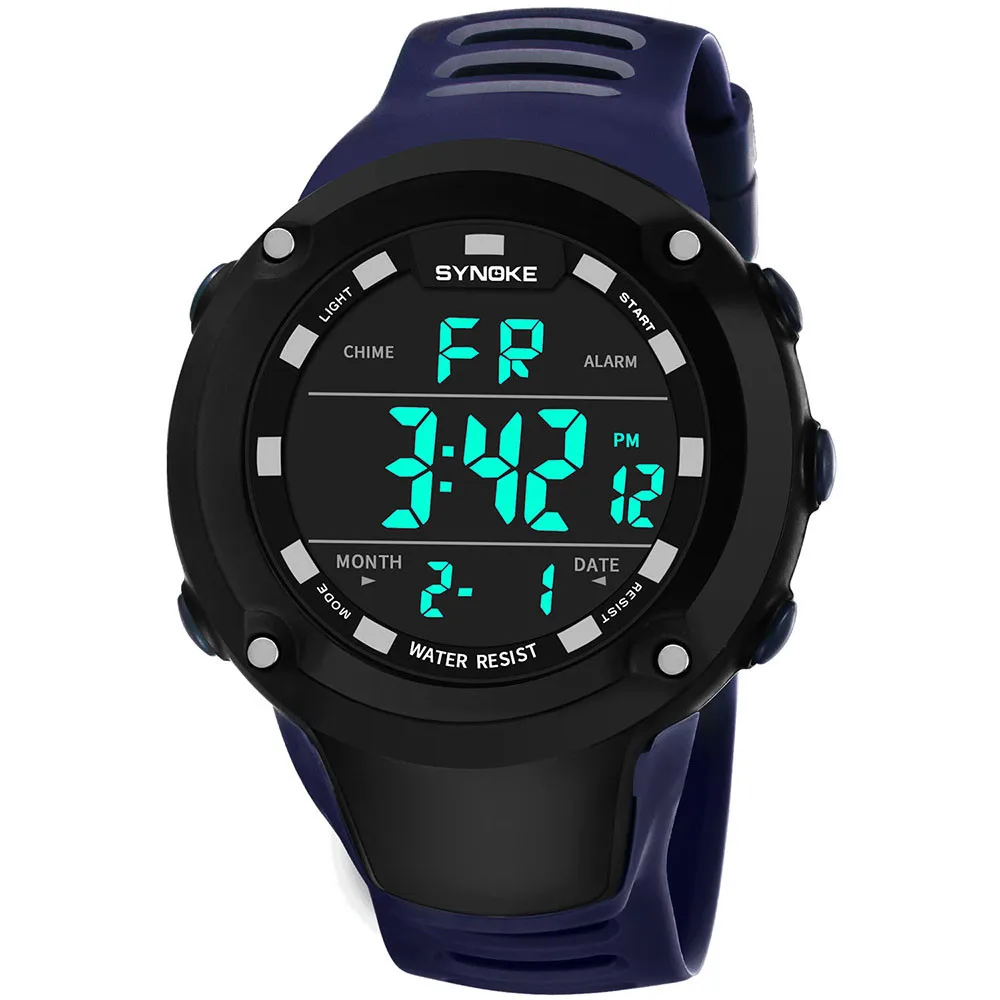 

Men's Multi Function Military Sports Watch LED Digital Dual Movement Wristwatch New Simple Design Mountain climbing Watches